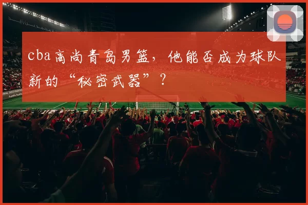 cba高尚青岛男篮，他能否成为球队新的“秘密武器”？